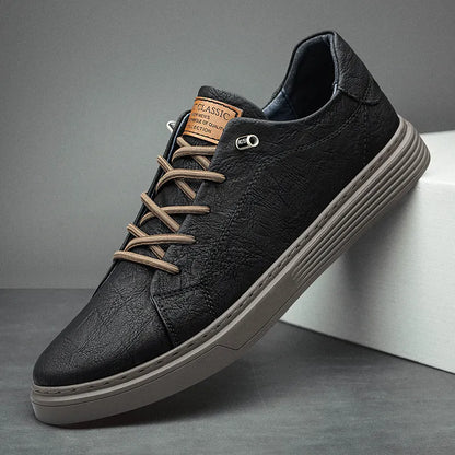 Classic genuine leather oxford trainers for men | Oxfords -3