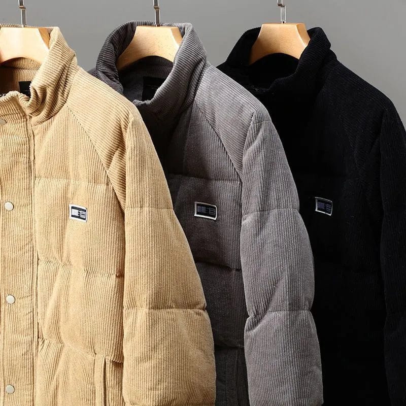 Warm padded everyday puffer jacket for men | Donny -7