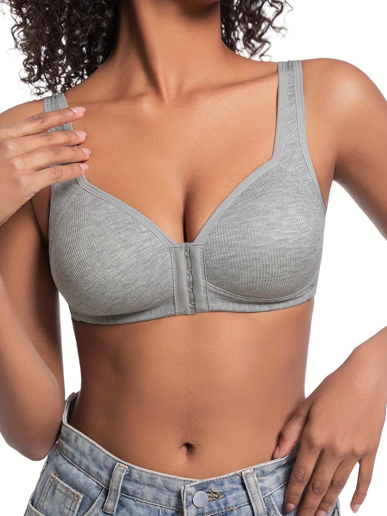 Soutien-gorge fermeture facile devant piece for women | Éliane -4
