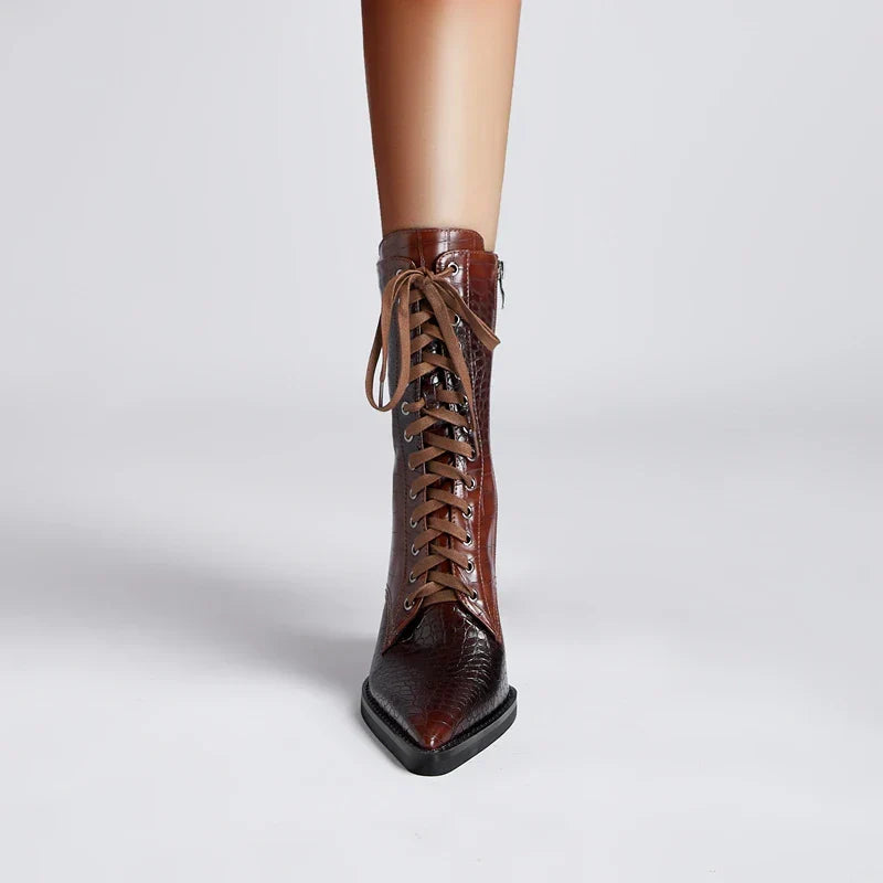 Izzy ryder lace-up boots for women | Marlowe -15