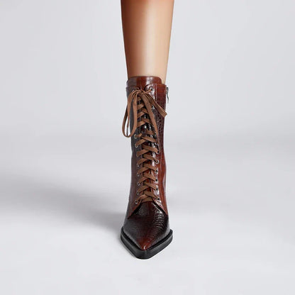Izzy ryder lace-up boots for women | Marlowe -15