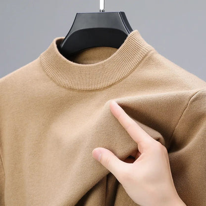 Classic relaxed everyday knit jumper for men | Germzzo -6