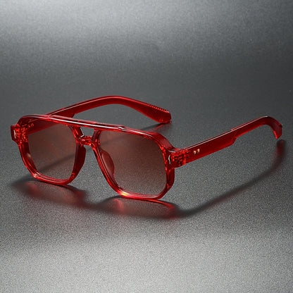 Angular aviator sunglasses for men | Zephyr -4
