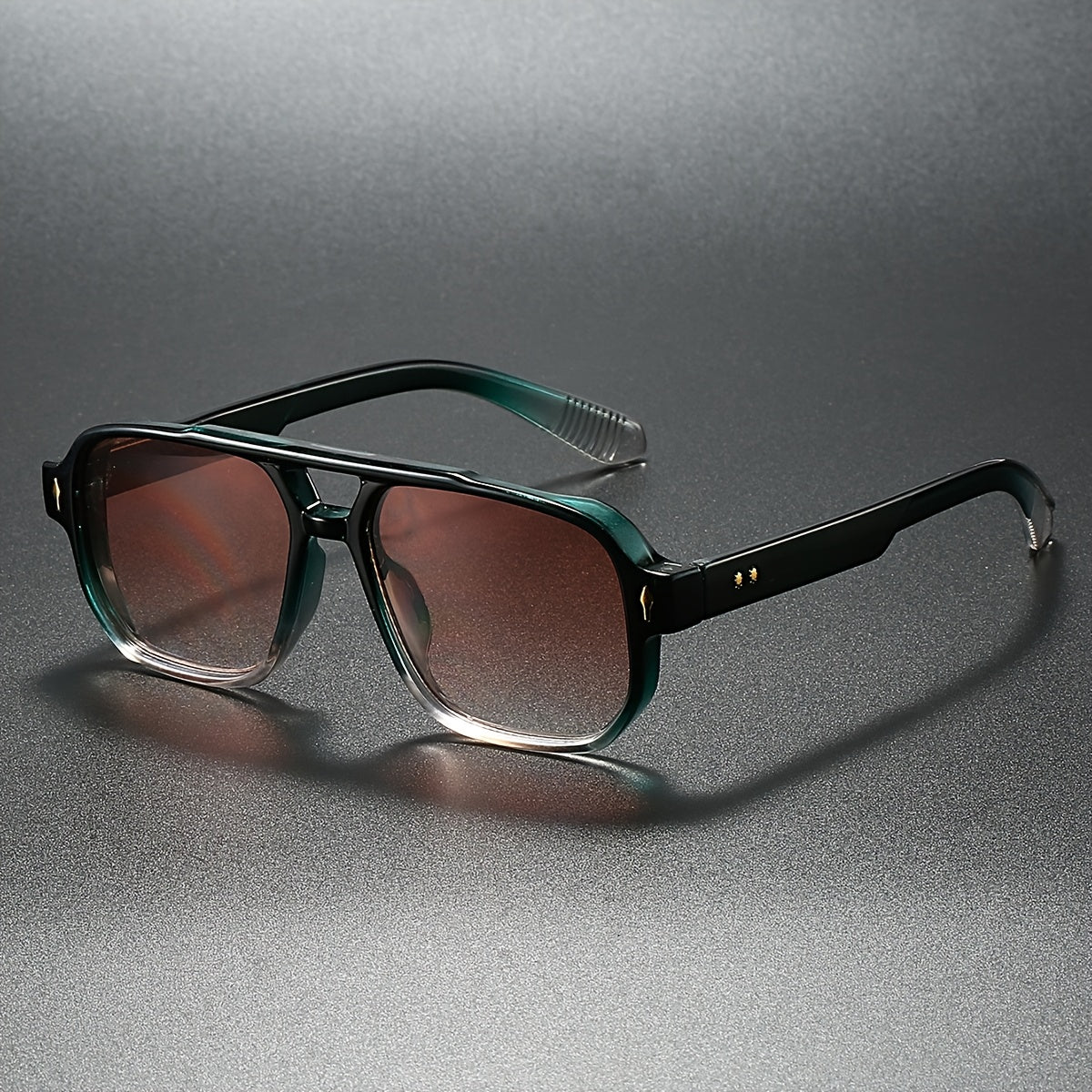 Angular aviator sunglasses for men | Zephyr -6
