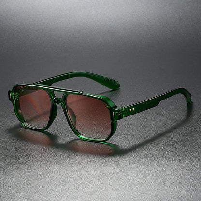 Angular aviator sunglasses for men | Zephyr -5