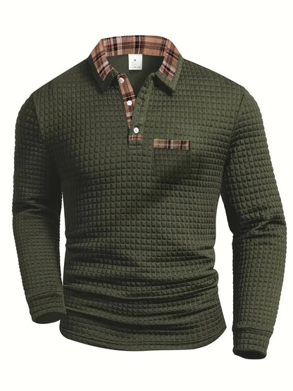 Classic casual character knit jumper for men | Sven -1