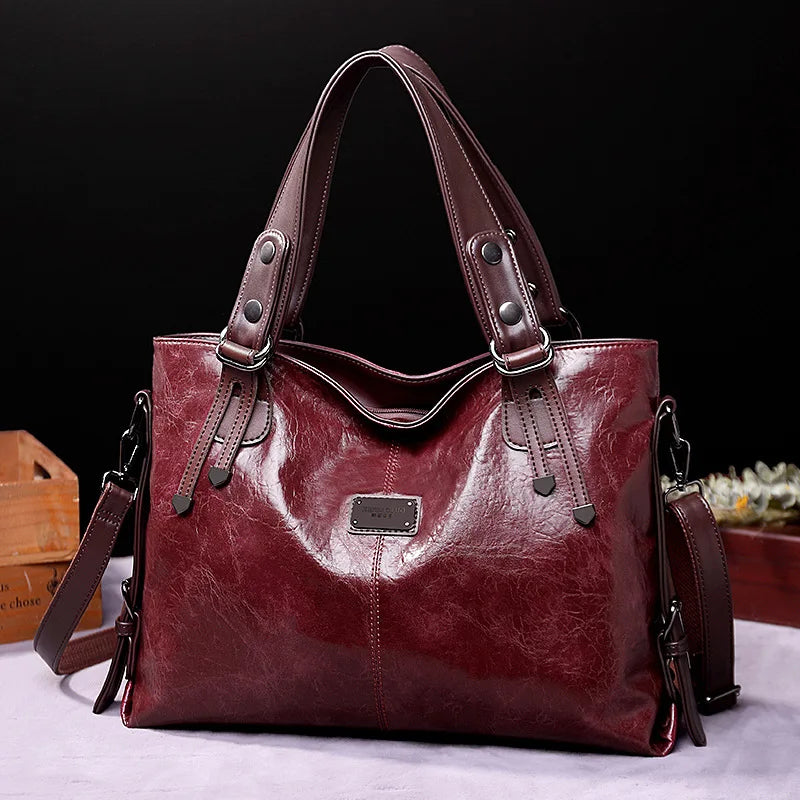 Chic leather bag for women | Adore -2