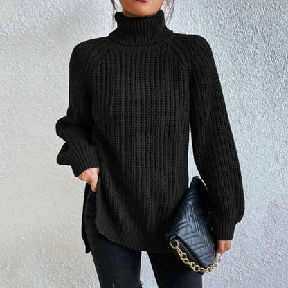 Soft turtleneck jumper for women | Carmen -3