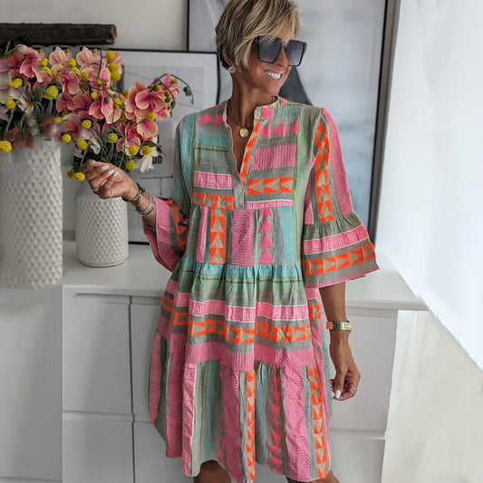 Dress summer fluide for women | Mélanie -1