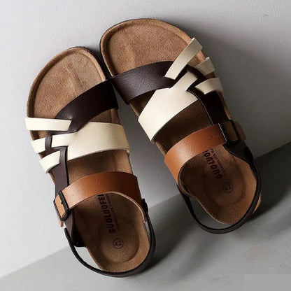Classic comfort sandals with contoured footbed for men | Ottilie
