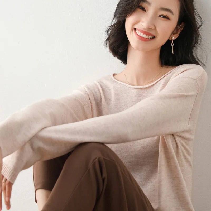Elara mist knit top jumper for women | Serenia -5