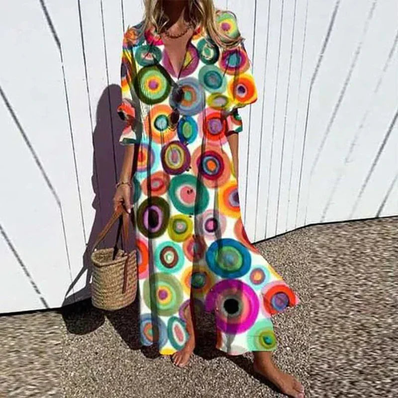 Effortless everyday maxi dress for women | Isalie