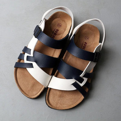 Classic comfort sandals with contoured footbed for men | Ottilie