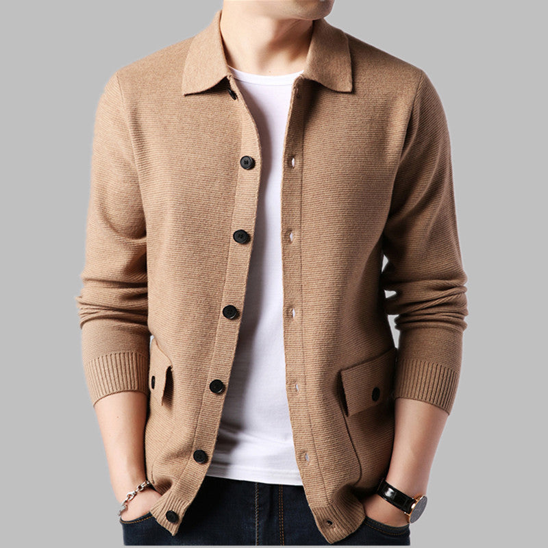 Structured knit jacket for men | Heritage Knit