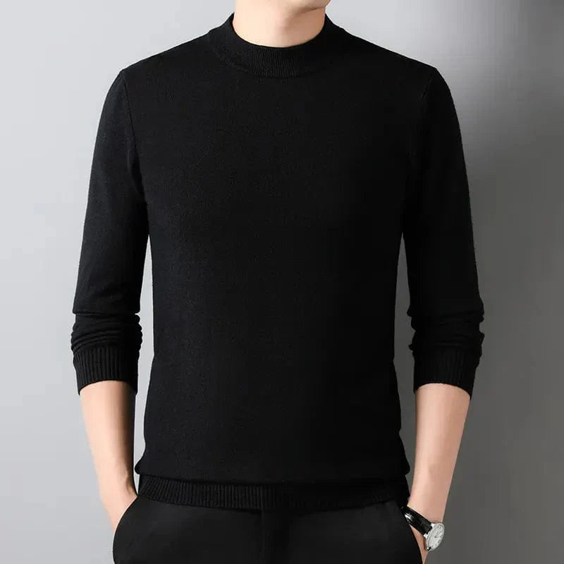 Classic relaxed everyday knit jumper for men | Germzzo -10