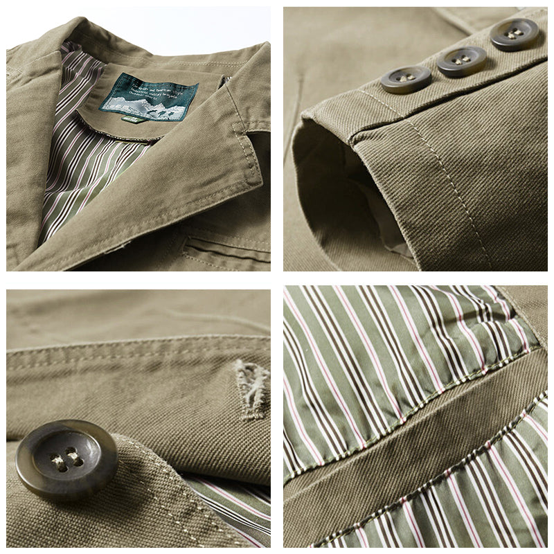 Cotton casual blazer for men | Harbor Ridge