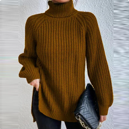 Soft turtleneck jumper for women | Carmen -9