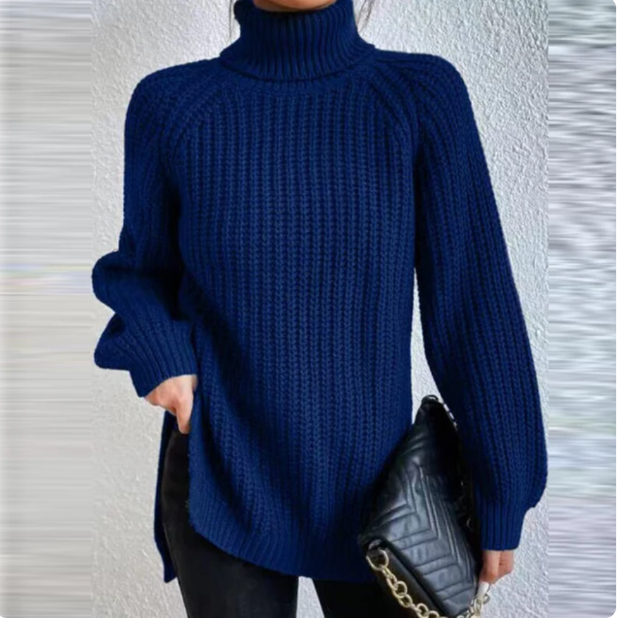 Soft turtleneck jumper for women | Carmen -12