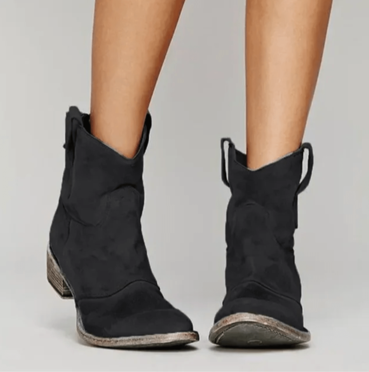 Classic suede orthopaedic ankle boots for women | Charlotte -3
