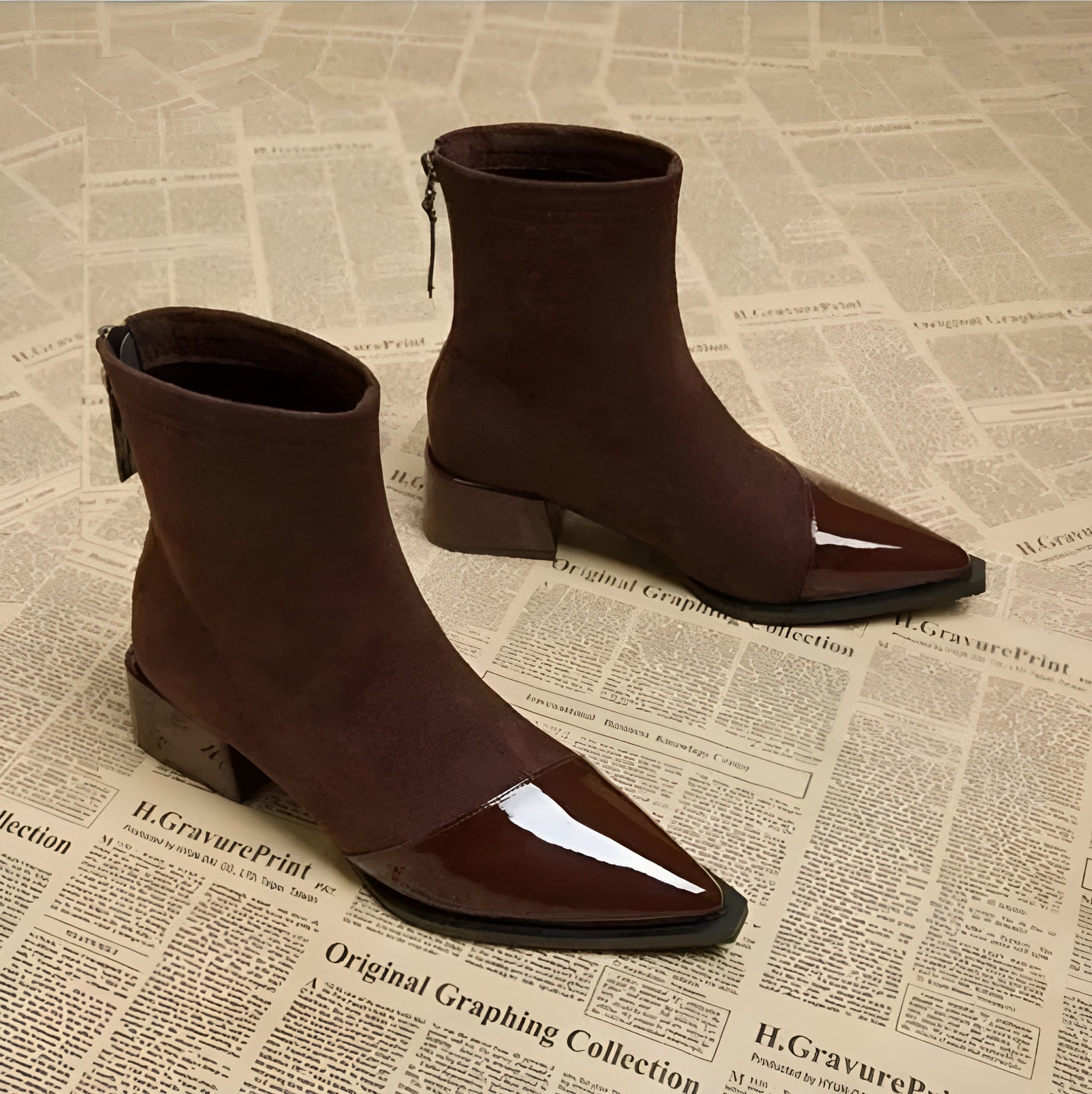 Refined ankle boots for women | Selene -7