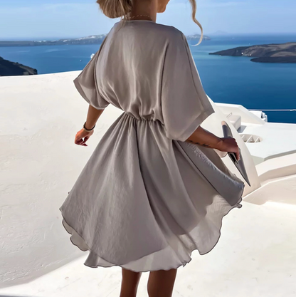 Dress portefeuille summer for women | Fiora -9