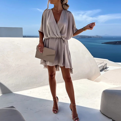 Dress portefeuille summer for women | Fiora -7