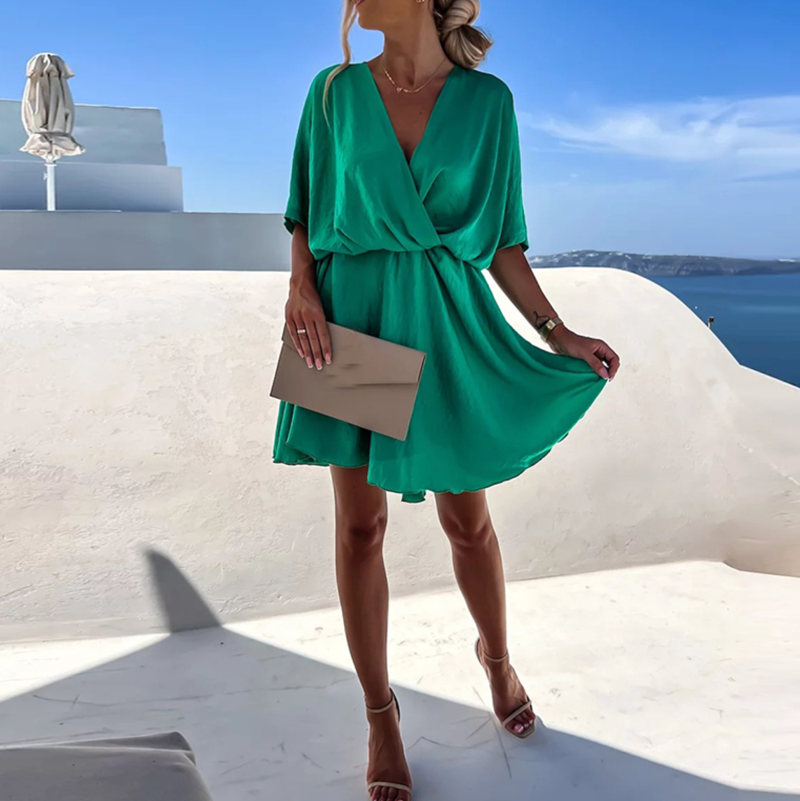 Dress portefeuille summer for women | Fiora -1