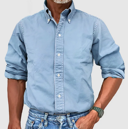 Classic long-sleeve everyday essential shirt for men | Nolan -4