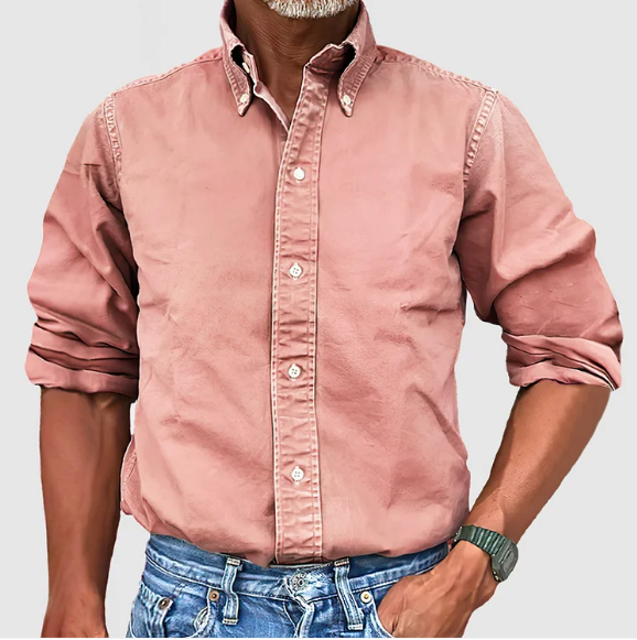 Classic long-sleeve everyday essential shirt for men | Nolan -5