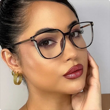 Flash diamond everyday reading glasses for women -10
