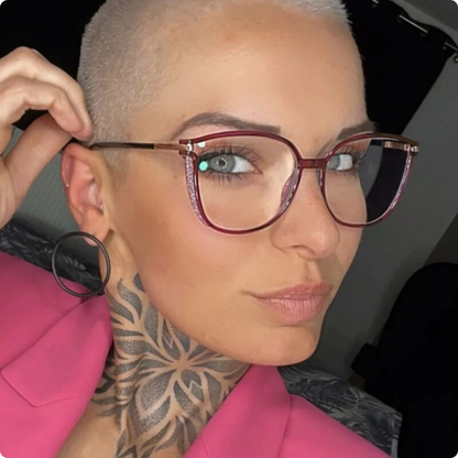 Flash diamond everyday reading glasses for women -7