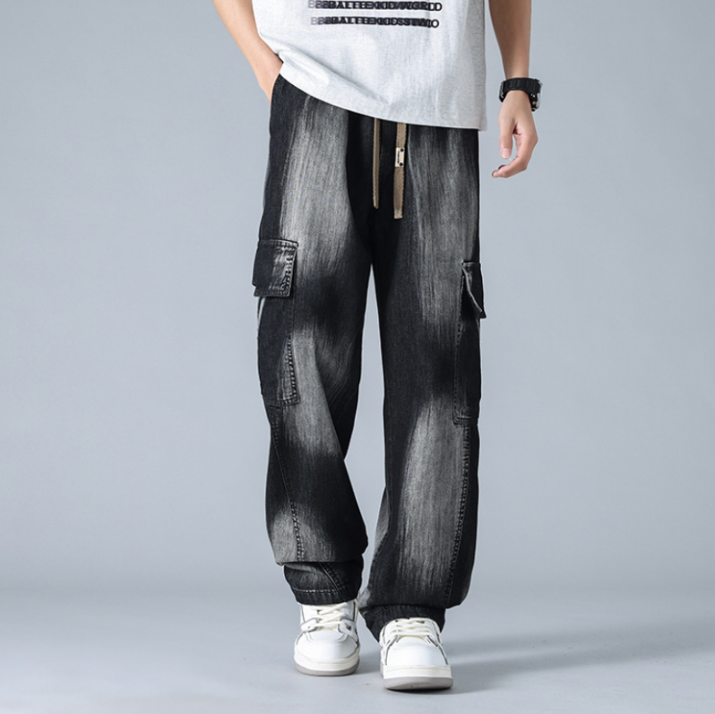 Wide-leg cargo pants for men | Cabana