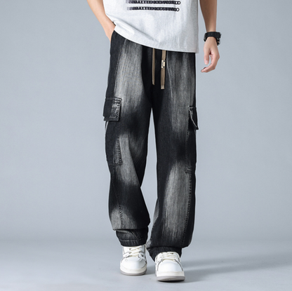 Wide-leg cargo pants for men | Cabana