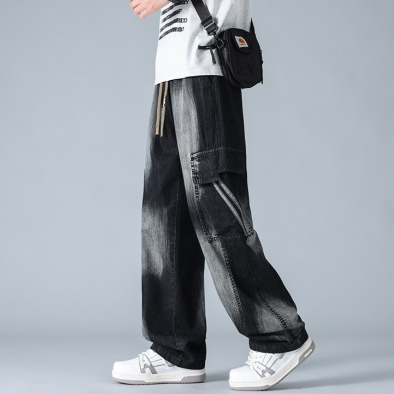 Wide-leg cargo pants for men | Cabana