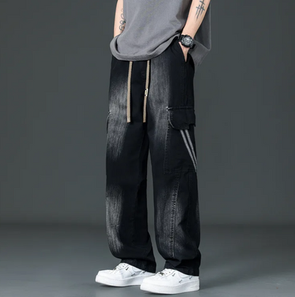 Wide-leg cargo pants for men | Cabana