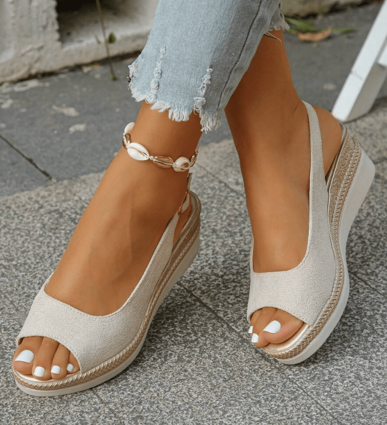 Orthopaedic slingback sandals for women -5