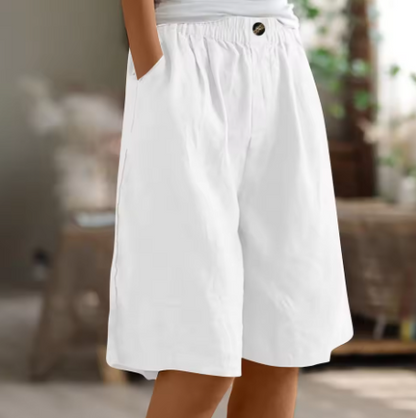 Everyday elegant shorts for women | Meline -11