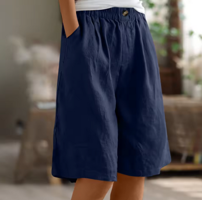 Everyday elegant shorts for women | Meline -6