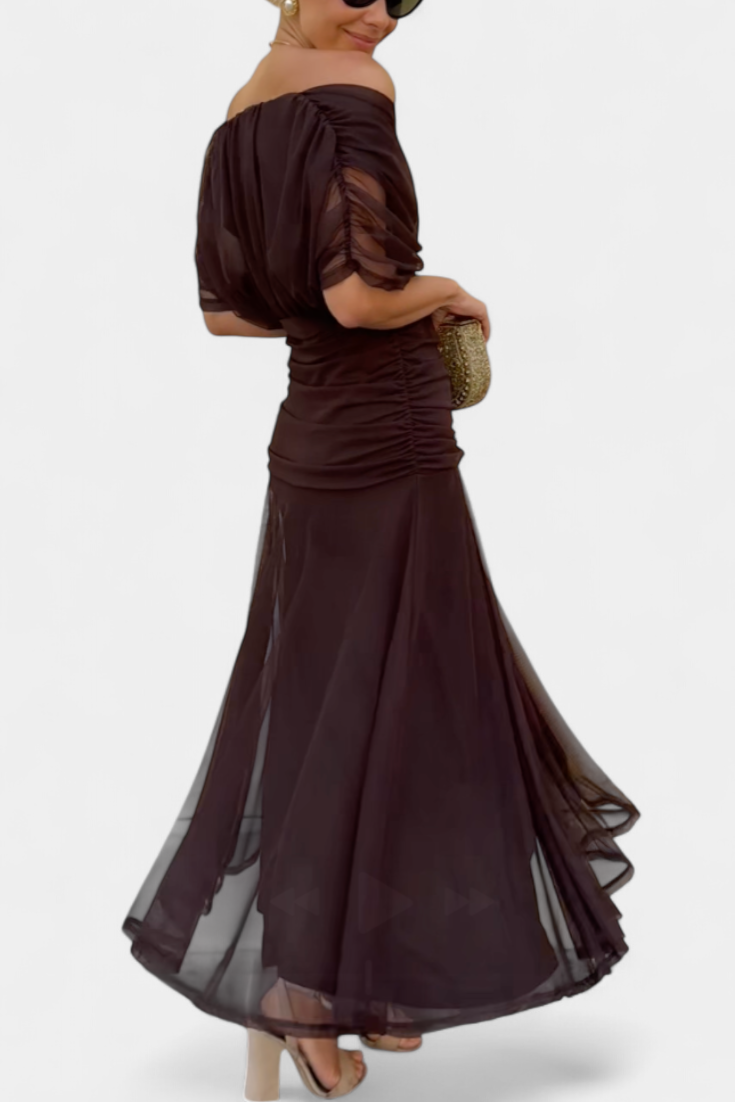 Elegant relaxed everyday dress for women | Lowenna -7