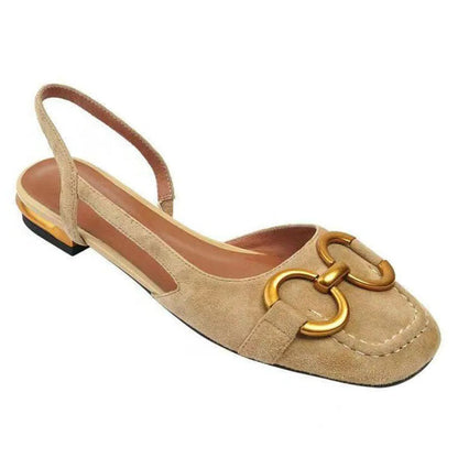 Orthopaedic leather buckle sandals for women | Camila -6
