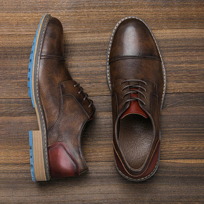 Retro casual business shoes with classic silhouette for men | Mael