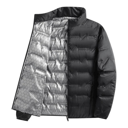 Quilted high collar winter jacket for men | Arcton -7