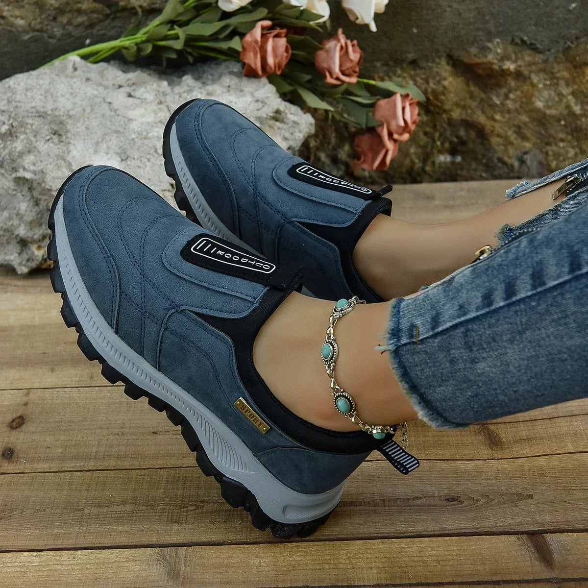 Soft sole orthopedic shoes for women | Anabell -4