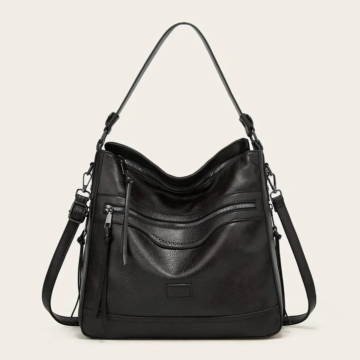 Vintage leather bag for women | Muriel -2