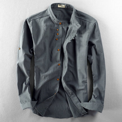 Relaxed Japan-style casual shirt for men | Katana -7