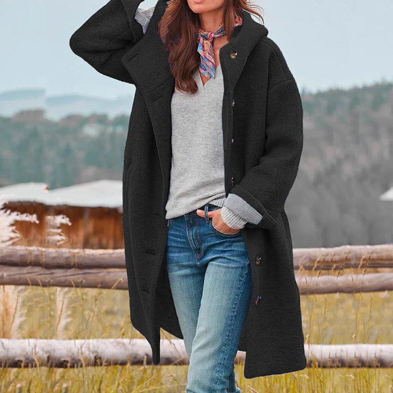 Winter wool coat for women | Evelyn -5