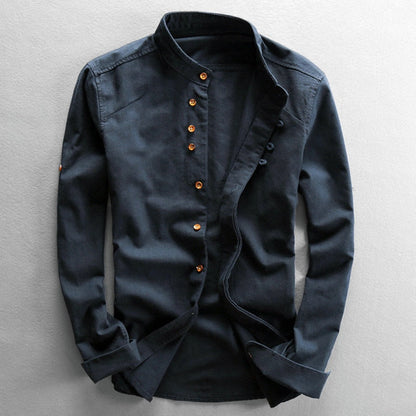 Relaxed Japan-style casual shirt for men | Katana -1