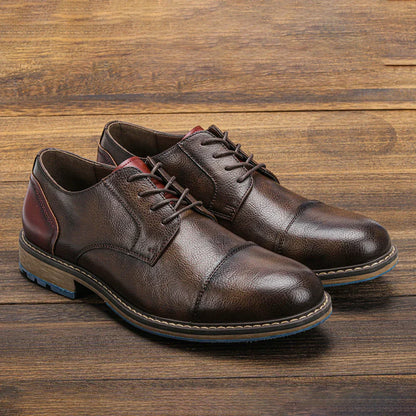 Retro casual business shoes with classic silhouette for men | Mael