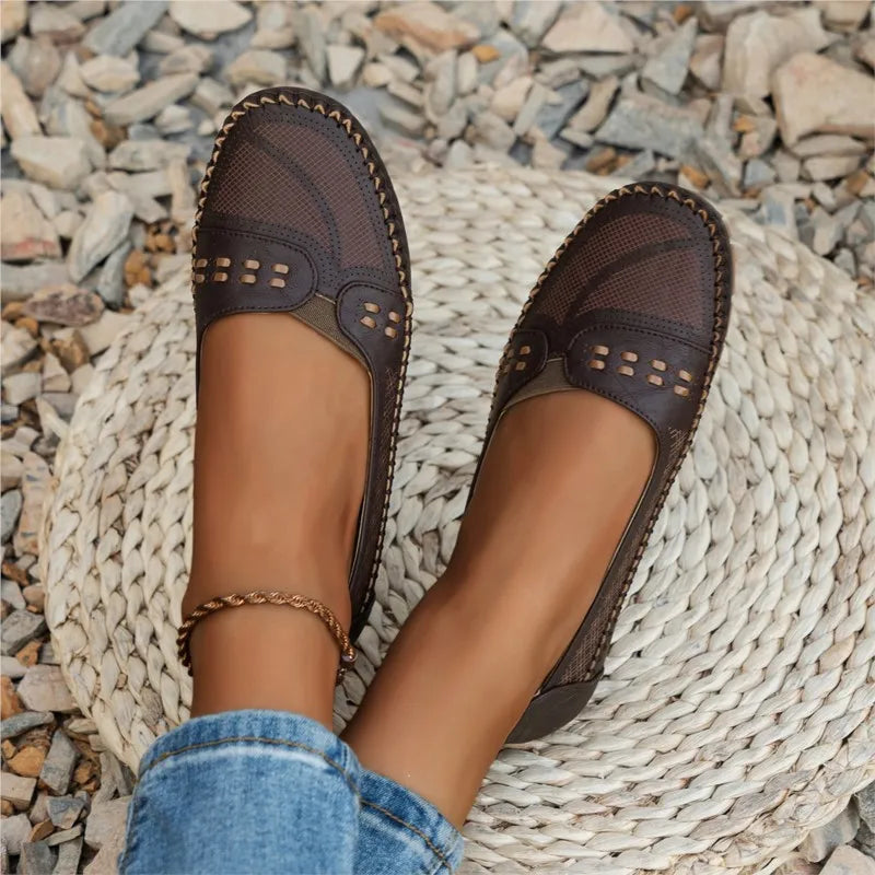 Elodie featherlight loafers for women | Solara -2