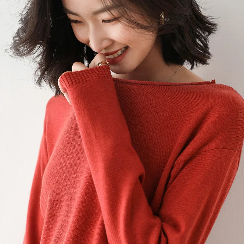 Elara mist knit top jumper for women | Serenia -4